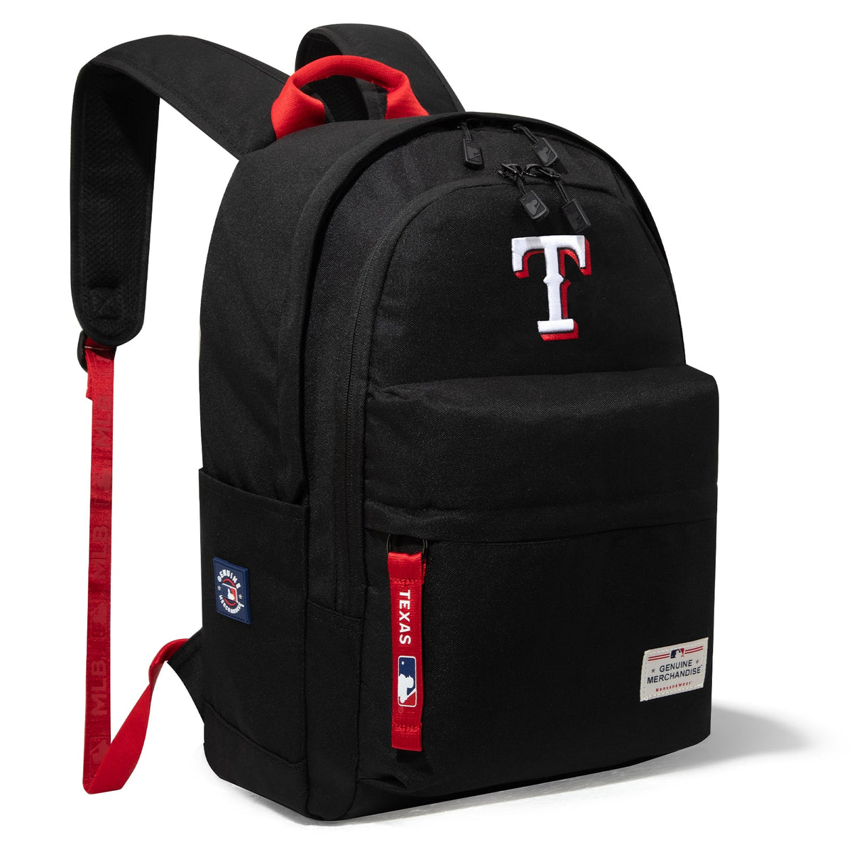 Texas Rangers Laptop Backpack – Black | Official MLB by Montana West