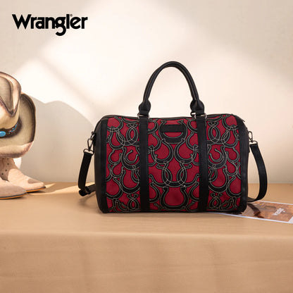 Wrangler Horseshoe Cutout Duffle/Crossbody