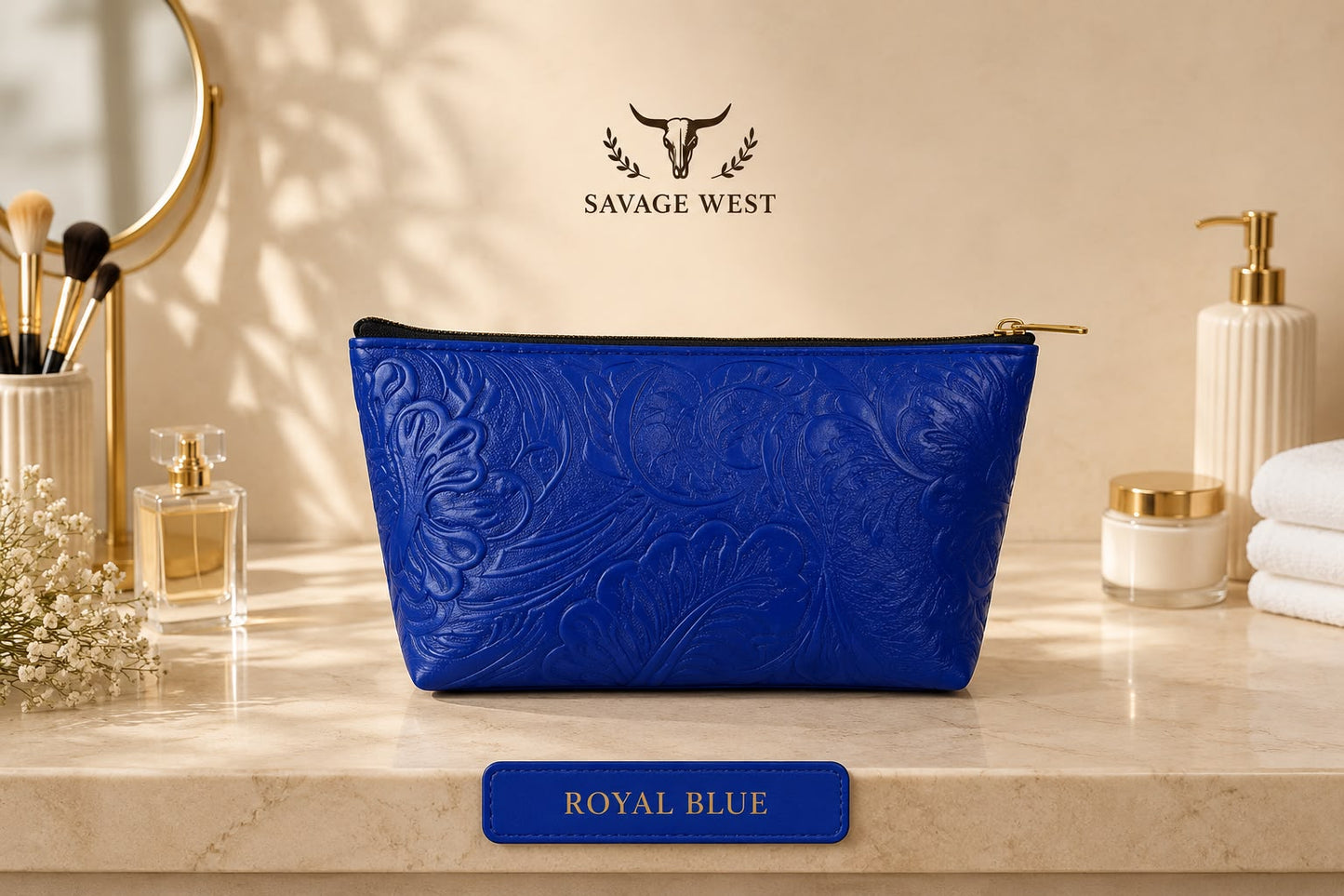 Jasmine Bloom Cosmetic Bag
