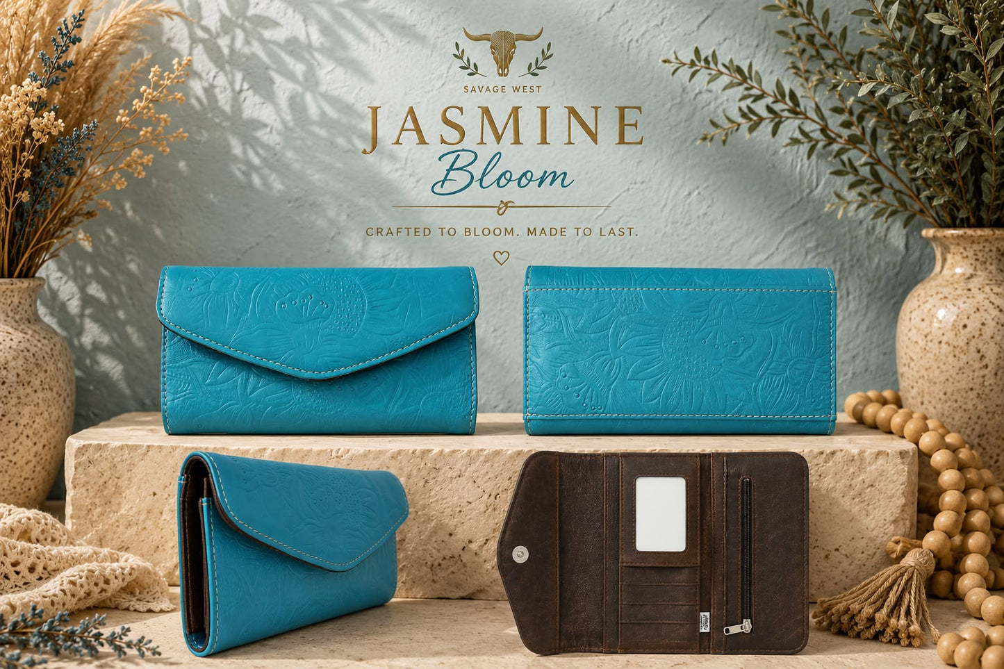Jasmine Bloom Wallet