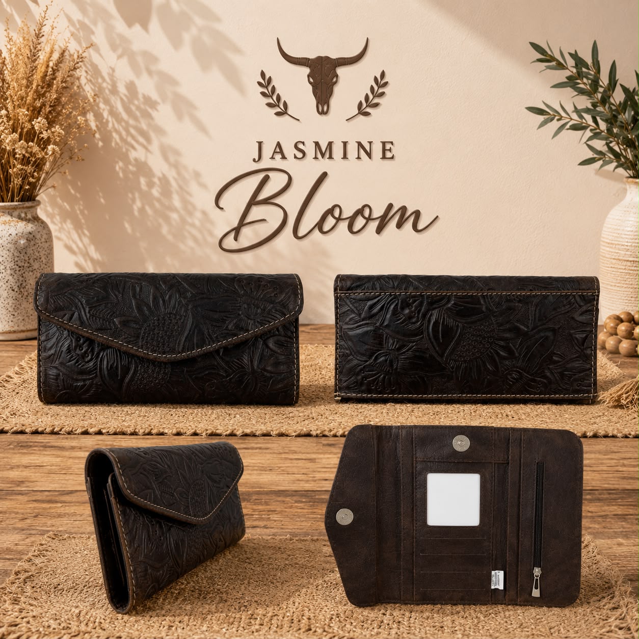 Jasmine Bloom Wallet