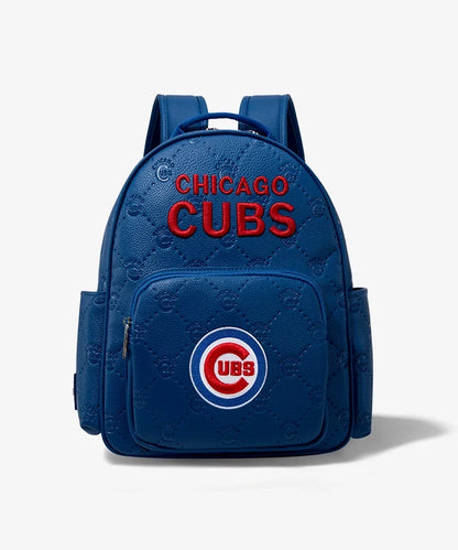 Chicago Cubs blue quilted backpack