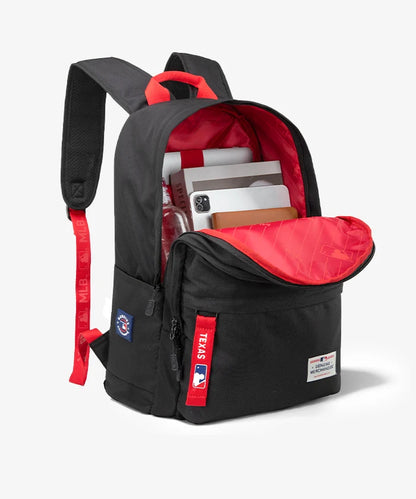 Texas Rangers Laptop Backpack – Black | Official MLB by Montana West