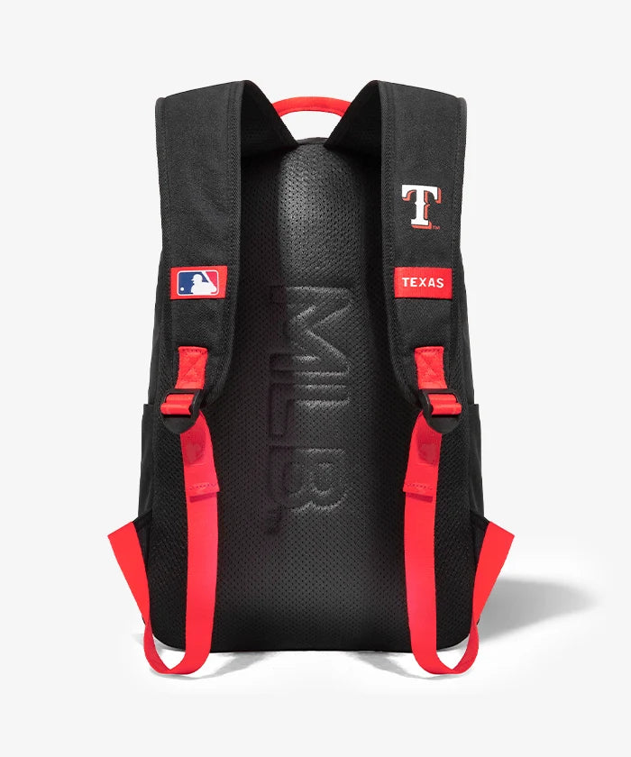 Texas Rangers Laptop Backpack – Black | Official MLB by Montana West