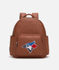 Toronto Blue Jays brown quilted backpack