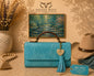 Savage Monet Garden Collection – Hand-Painted Leather Handbag