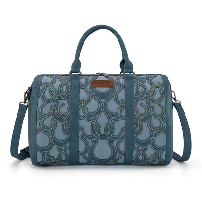 Wrangler Horseshoe Cutout Duffle/Crossbody