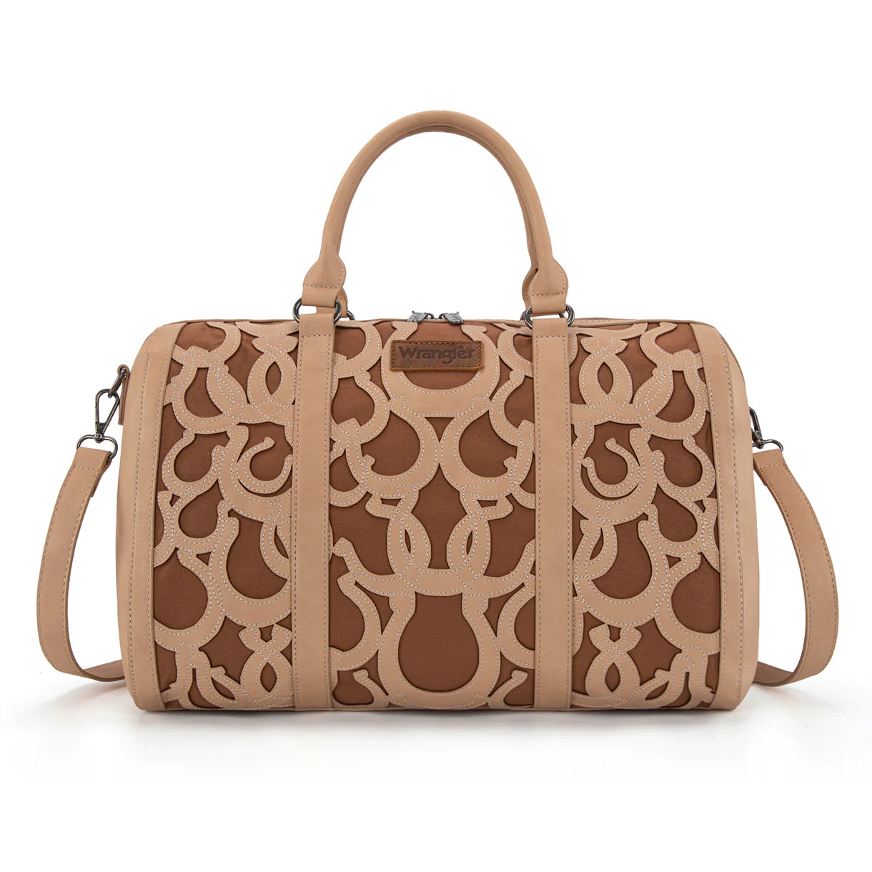 Wrangler Horseshoe Cutout Duffle/Crossbody