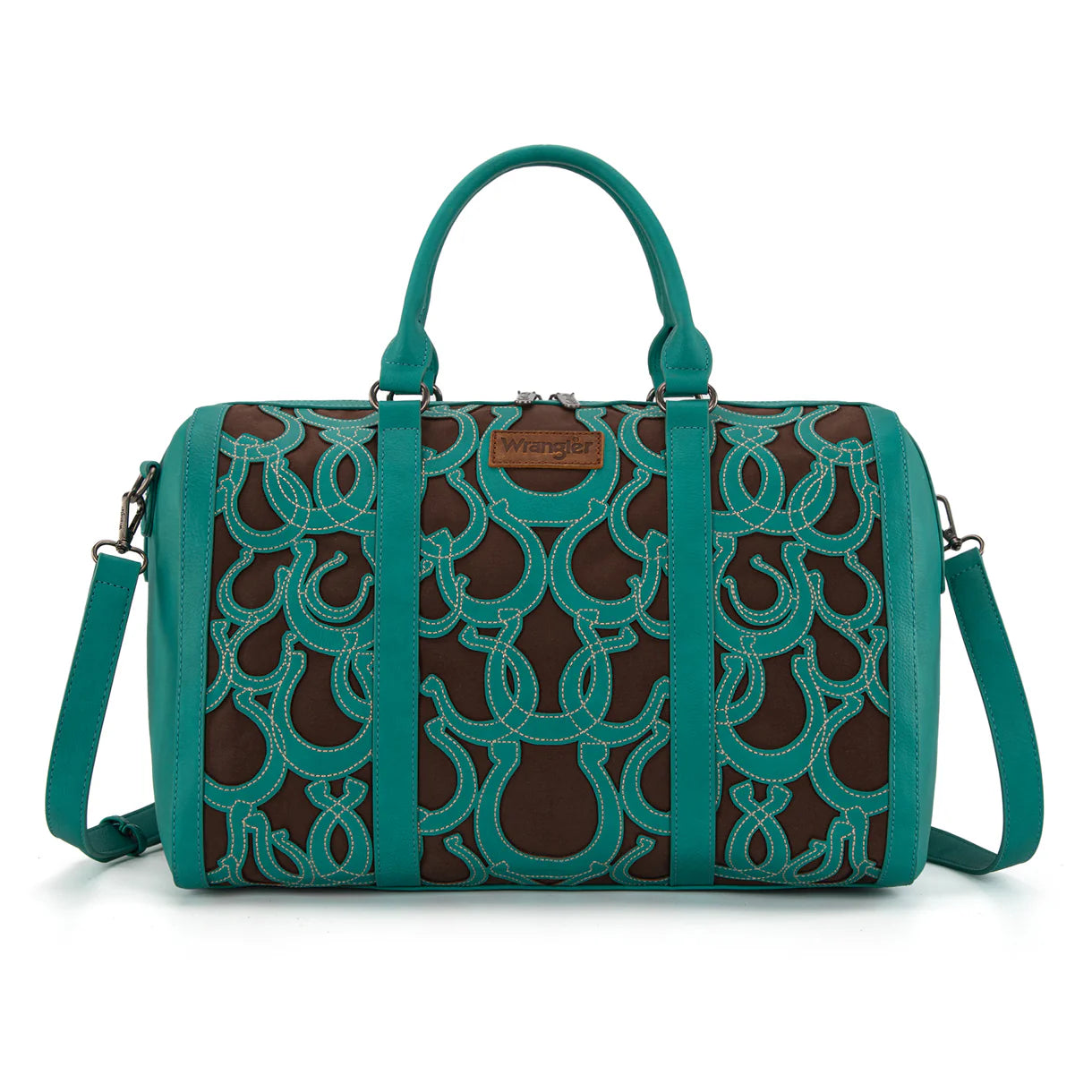 Wrangler Horseshoe Cutout Duffle/Crossbody