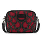 Wrangler Horseshoe Cutout Double Zip Crossbody Bag