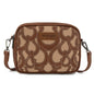 Wrangler Horseshoe Cutout Double Zip Crossbody Bag