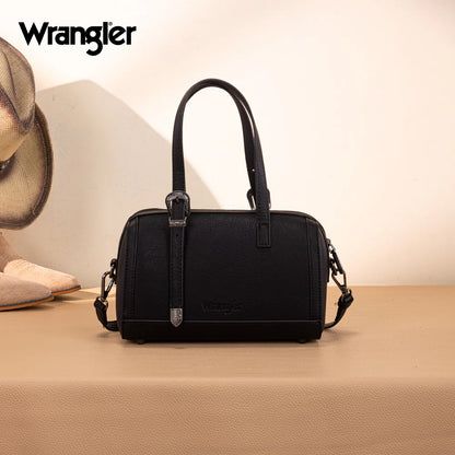 Wrangler Horseshoe Cutout Mini Boston Crossbody Bag