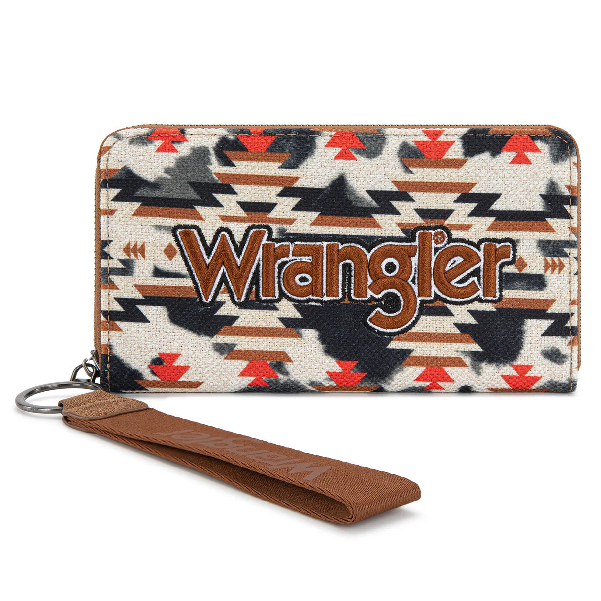 Wrangler Aztec Print Tote/Crossbody Wallet Set