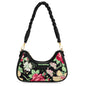 Wrangler Floral Print Braided Hobo Bag