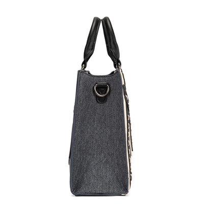Wrangler Western Contrast Stitch Chevron Tote Bag