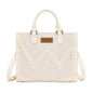 Wrangler Western Contrast Stitch Chevron Tote Bag