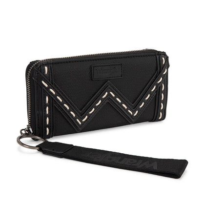 Wrangler Western Chevron Contrast Stitch RFID Wallet