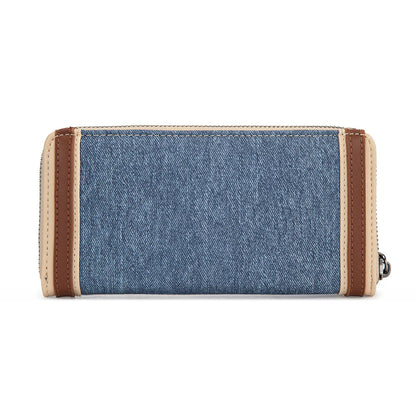 Wrangler Western Chevron Contrast Stitch RFID Wallet